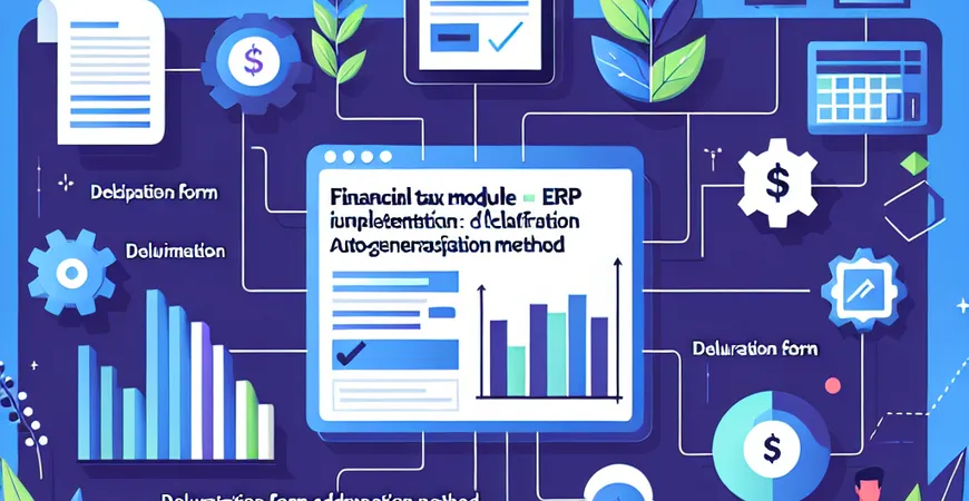 财务税务模块 ERP 实施：申报表自动生成适配方法